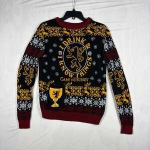 Game of Thrones Ugly Christmas Sweater Small